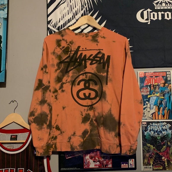 Stussy Tie Dye Crewneck - Picture 1 of 5